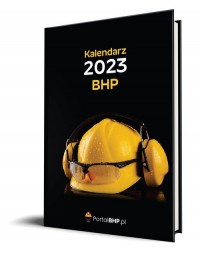Kalendarz BHP 2023 - okładka książki