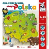 Kapitan Nauka Gra edukacyjna Polska - okładka książki