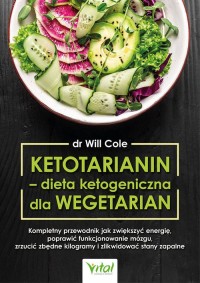 Ketotarianin - dieta ketogeniczna - okładka książki