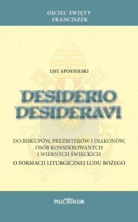 List apostolski Desiderio desideravi. - okładka książki