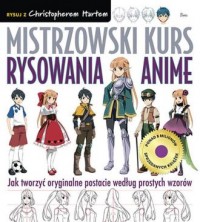 Mistrzowski kurs rysowania anime - okładka książki