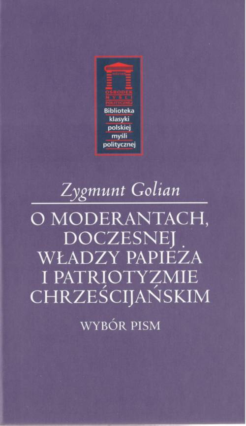 O moderantach, doczesnej władzy - okładka książki
