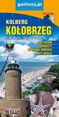 Plan miasta - Kołobrzeg i Ustronie - okładka książki