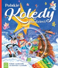 Polskie kolędy dla dzieci - okładka książki