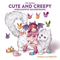 Pop manga cute and creepy Niesamowite - okładka książki