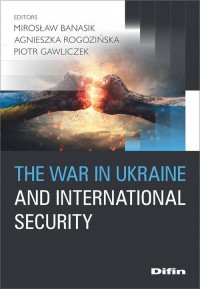 The war in Ukraine and international - okładka książki