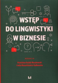 Wstęp do lingwistyki w biznesie - okładka podręcznika