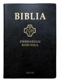 Biblia pierwszego Kościoła pvc - okładka książki