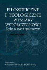 Filozoficzne i teologiczne wymiary - okładka książki