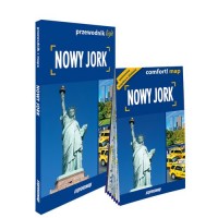 Nowy Jork light przewodnik + mapa - okładka książki