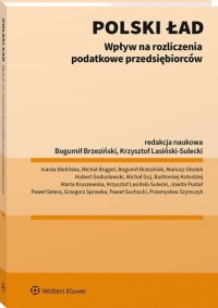 Polski ład wpływ na rozliczenia - okładka książki
