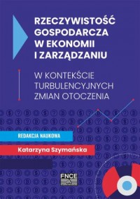 Rzeczywistość gospodarcza w ekonomii - okładka książki