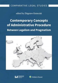 Contemporary Concepts of Administrative - okładka książki