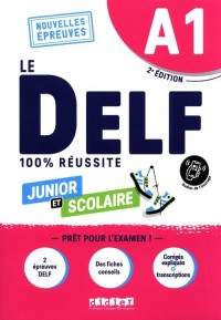 DELF 100% reussite A1 scolaire - okładka podręcznika