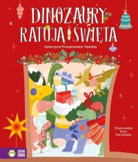 Dinozaury ratują święta - okładka książki