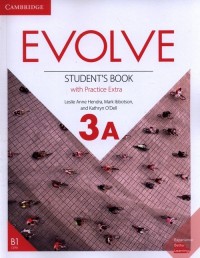 Evolve 3A Students Book with Practice - okładka podręcznika