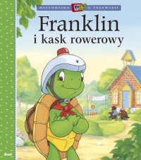 Franklin i kask rowerowy - okładka książki