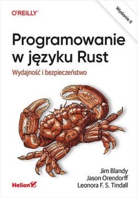 Programowanie w języku Rust. Wydajność - okładka książki