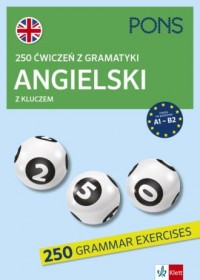 250 ćwiczeń z gramatyki angielskiego - okładka podręcznika