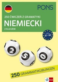 250 ćwiczeń z gramatyki niemieckiej - okładka podręcznika