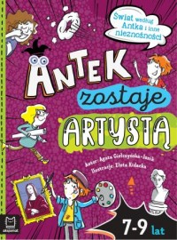 Antek zostaje artystą. Świat według - okładka książki