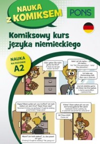Komiksowy kurs języka niemieckiego. - okładka podręcznika