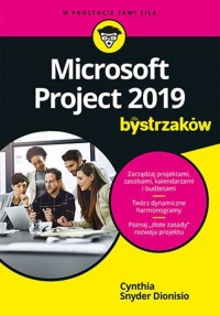Microsoft Project 2019 dla bystrzaków - okładka książki