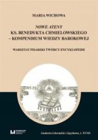 Nowe Ateny ks. Benedykta Chmielowskiego - okładka książki