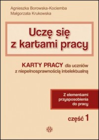 Uczę się z kartami pracy cz. 1 - okładka książki