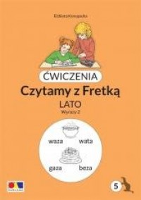 Ćwiczenia. Czytamy z Fretką cz. - okładka książki