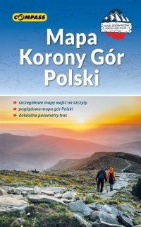 Mapa Korony Gór Polski - okładka książki