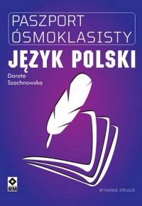 Paszport ósmoklasisty Język polski - okładka podręcznika
