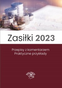 Zasiłki 2023 - okładka książki