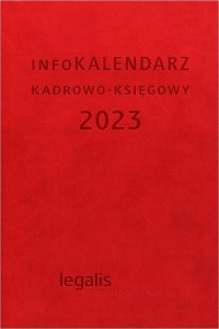 infoKALENDARZ kadrowo-księgowy - okładka książki