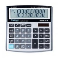 Kalkulator biurowy 10 cyfr. srebrny - zdjęcie produktu
