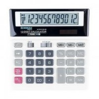 Kalkulator biurowy 12 cyfr. biały - zdjęcie produktu