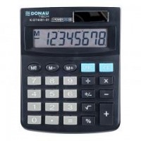 Kalkulator biurowy 8 cyfr.czarny - zdjęcie produktu
