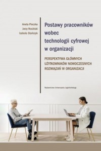 Postawy pracowników wobec technologii - okładka książki