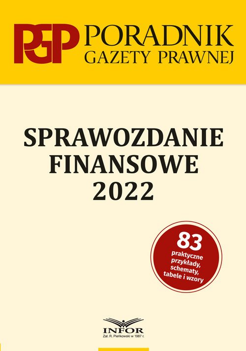 Sprawozdanie Finansowe 2022 - INFOR Grupa - Książka | Księgarnia ...