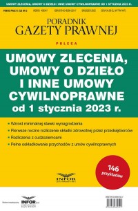 Umowy zlecenia,umowy o dzieło i - okładka książki