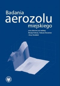 Badania aerozolu miejskiego - okładka książki