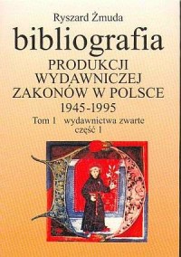 Bibliografia produkcji wydawniczej - okładka książki