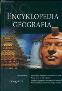 Encyklopedia geografia - okładka książki