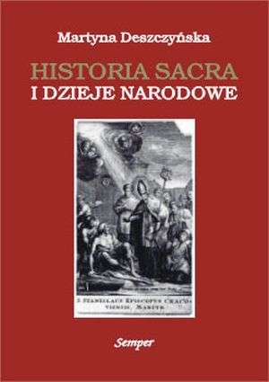Historia sacra i dzieje narodowe. - okładka książki