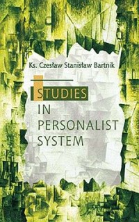 Studies in Personalist System - okładka książki