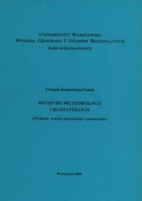 Wstęp do meteorologii i klimatologii - okładka książki