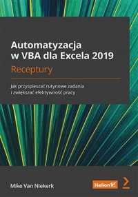 Automatyzacja w VBA dla Excela - okładka książki