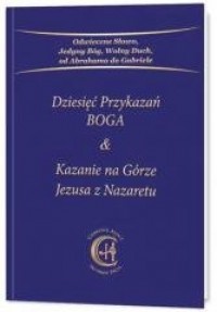 Dziesięć Przykazań BOGA & Kazanie - okładka książki