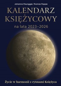 Kalendarz księżycowy na lata 2023-2026. - okładka książki