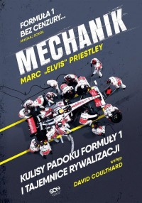 Mechanik Kulisy padoku F1 i tajemnice - okładka książki
